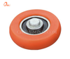 Accessori per rulli per porte e finestre scorrevoli con ruote in nylon con cuscinetto arancione (ML-AR010)