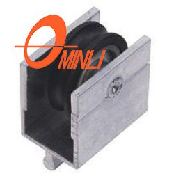 Rolamento PARA Janela Hardware per porta con puleggia con staffa metallica a cuscinetto singolo (ML-GS011)