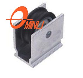 Rolamento PARA Janela Hardware per porta con puleggia con staffa metallica a cuscinetto singolo (ML-GS011)